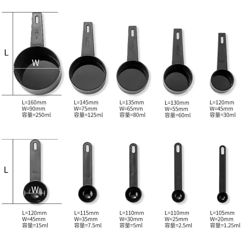 10-Piece Measuring Spoon Set Rare Vault Co.