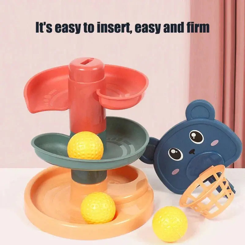 Rolling Ball Stacking Tower Rare Vault Co.