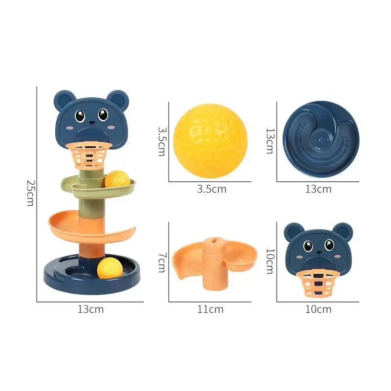 Rolling Ball Stacking Tower Rare Vault Co.