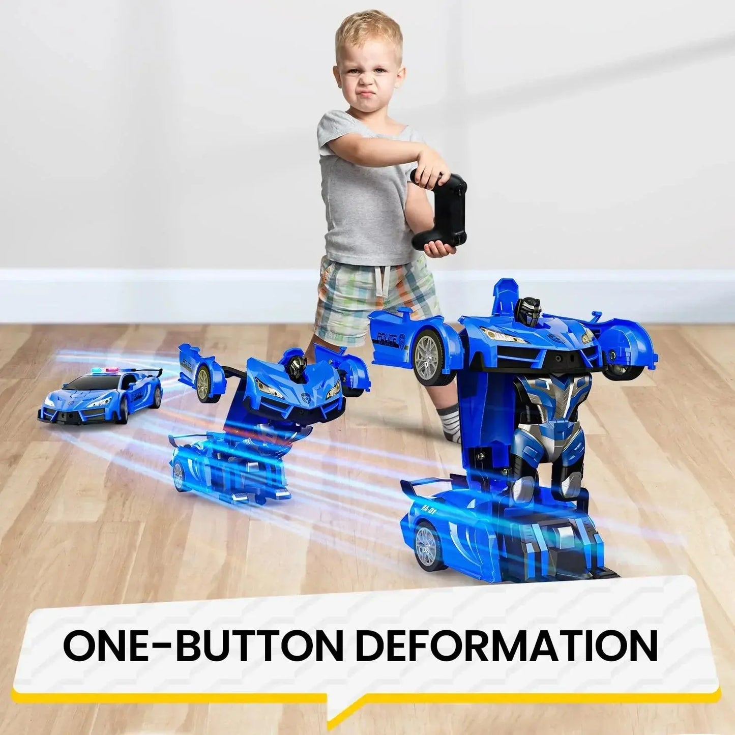Gesture Sensing Police RC Car Rare Vault Co.