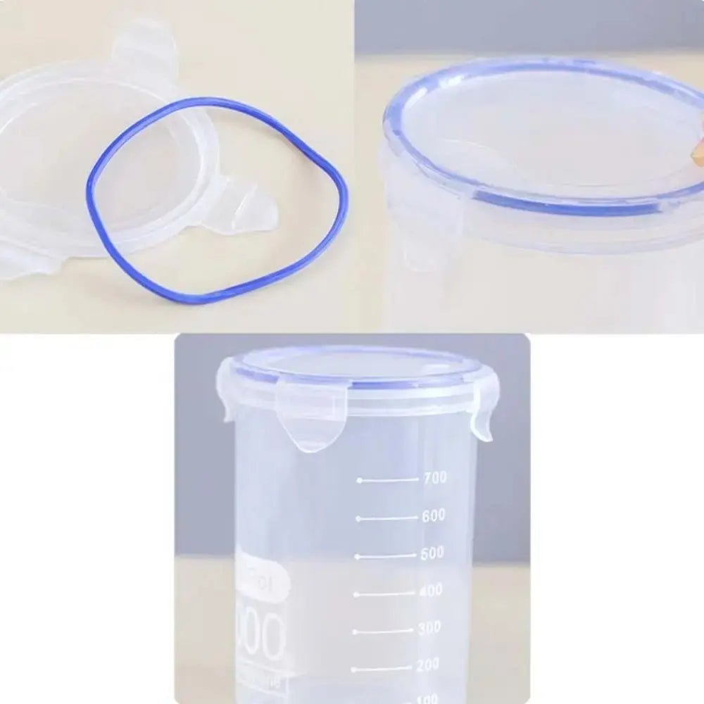 Airtight Transparent Food Jars Rare Vault Co.