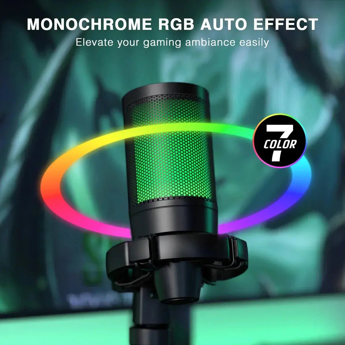 AmpliGame RGB Gaming Microphone Rare Vault Co.