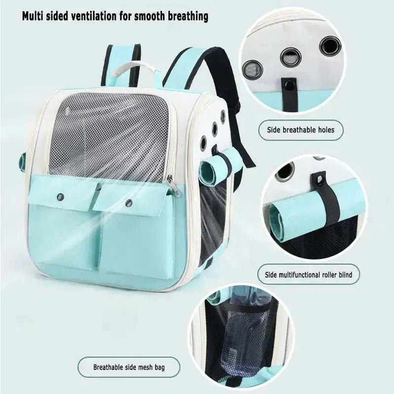 Foldable Cat Carrier Backpack Rare Vault Co.