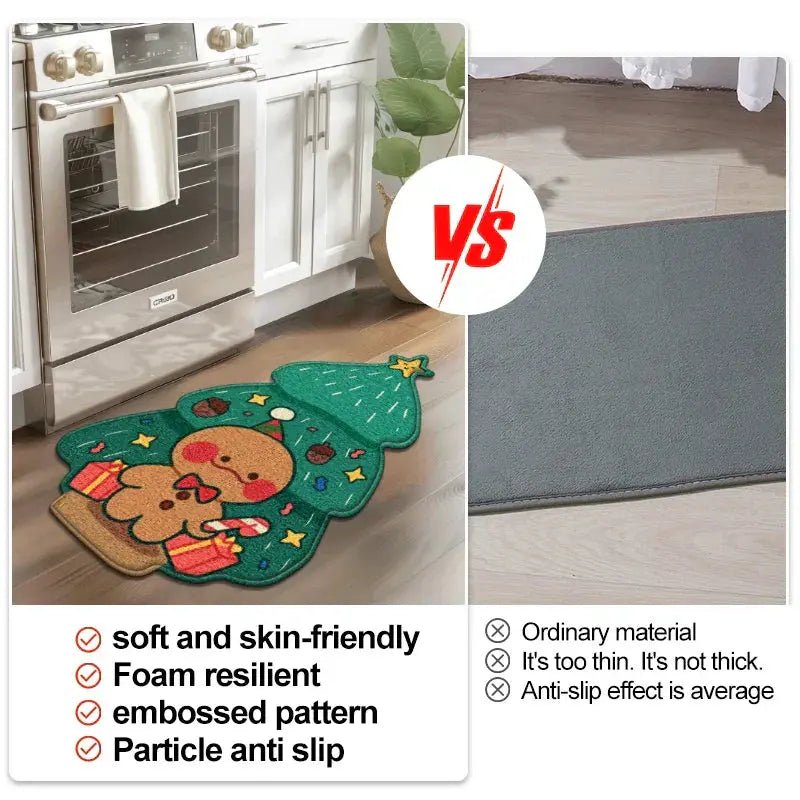 Gingerbread Christmas Doormat Rare Vault Co.