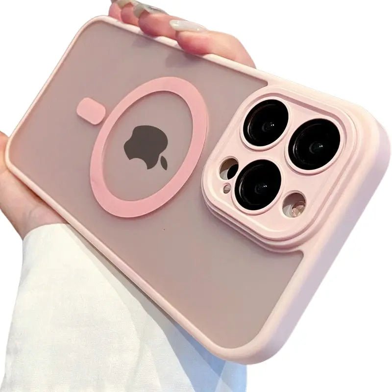 Luxury Magnetic iPhone Case with Lens Protector & Wireless Charging Daily Finds