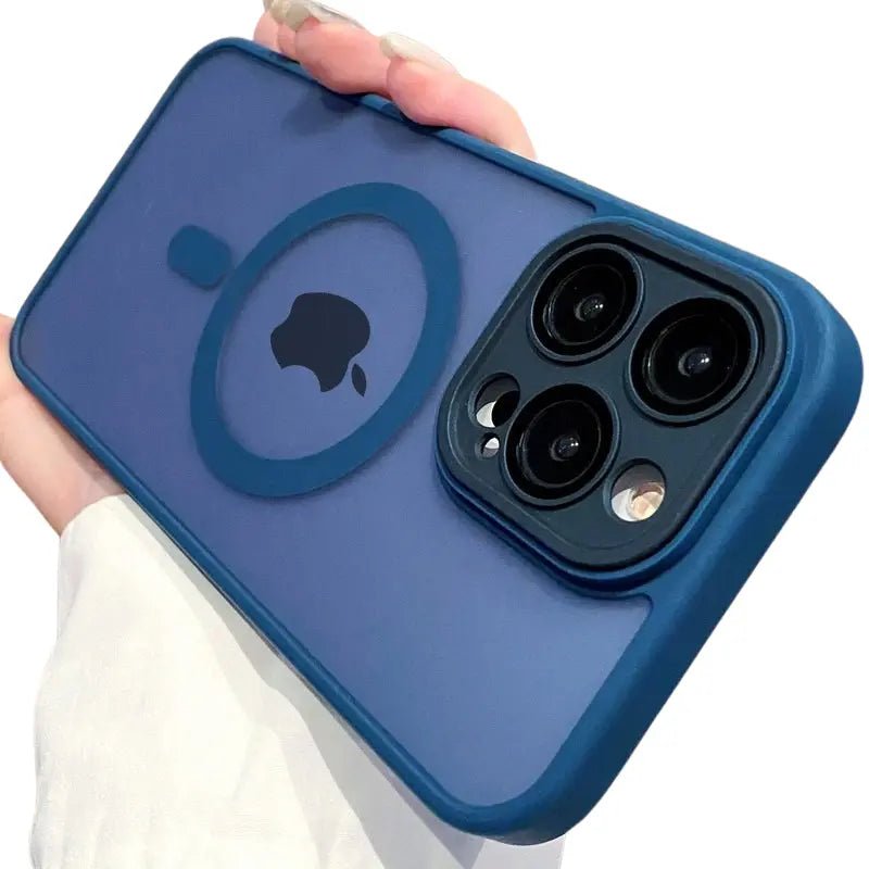 Luxury Magnetic iPhone Case with Lens Protector & Wireless Charging Daily Finds