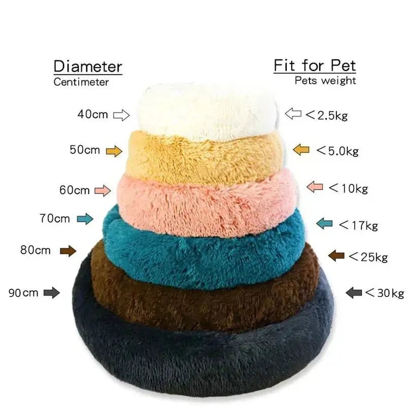 Plush Donut Cat Bed Rare Vault Co.