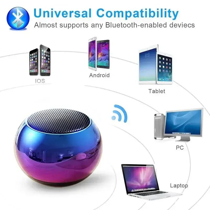 Portable Bluetooth Subwoofer Speaker Rare Vault Co.