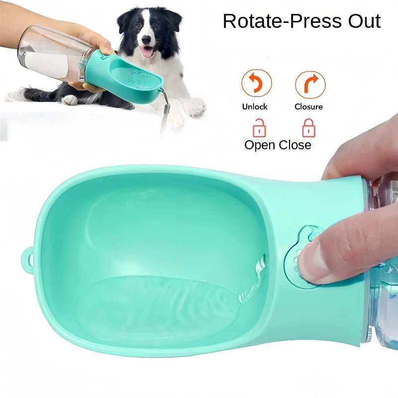 Portable Pet Water Bottle Rare Vault Co.