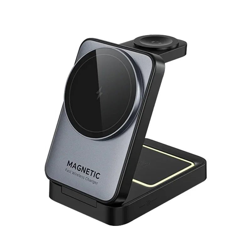 PowerHub 3-in-1 Magnetic Wireless Charger - Daily Finds