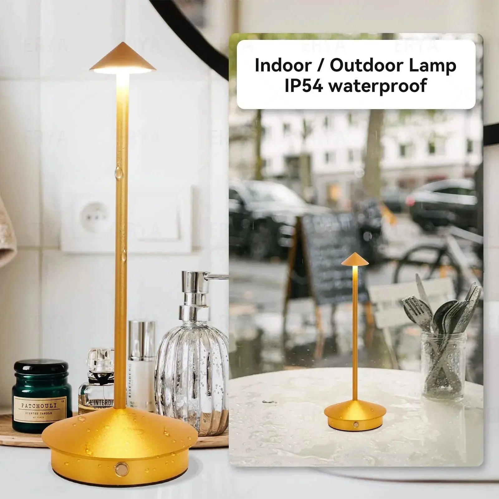 Rechargeable LED Table Lamp Rare Vault Co.