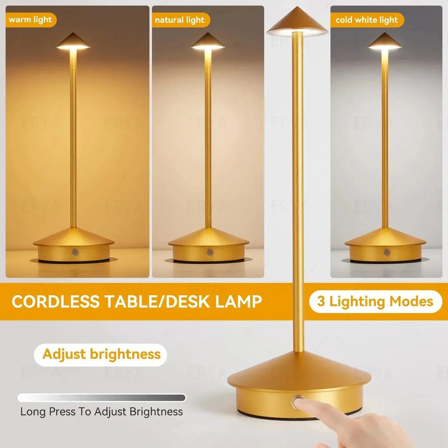 Rechargeable LED Table Lamp Rare Vault Co.