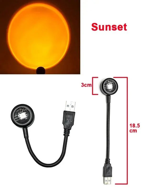 Sunset Projection Lamp Daily Finds