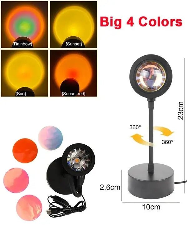 Sunset Projection Lamp Daily Finds