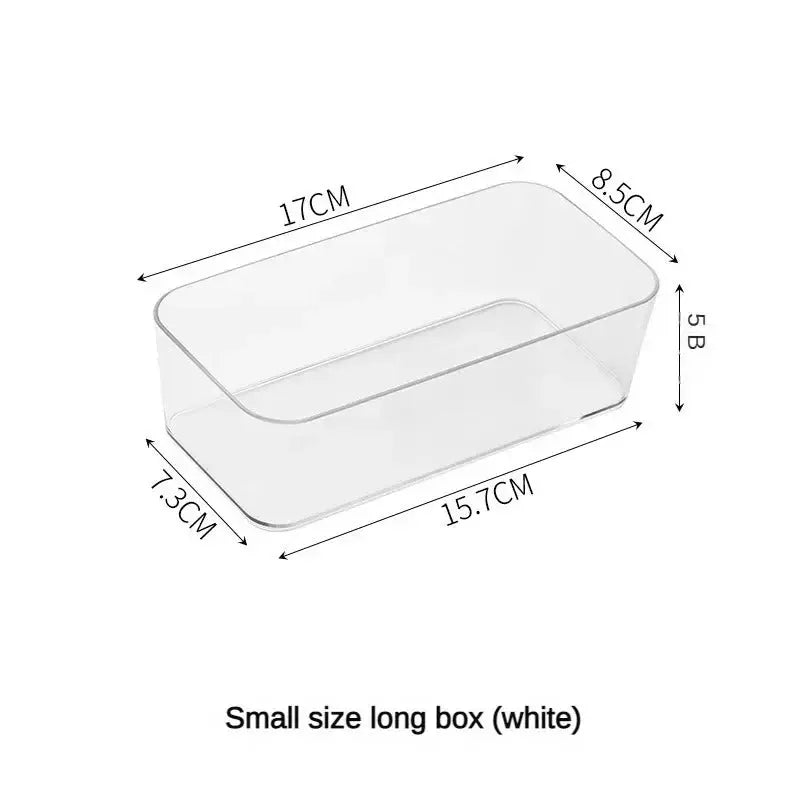 Transparent Desk Storage Organizer Box Daily Finds
