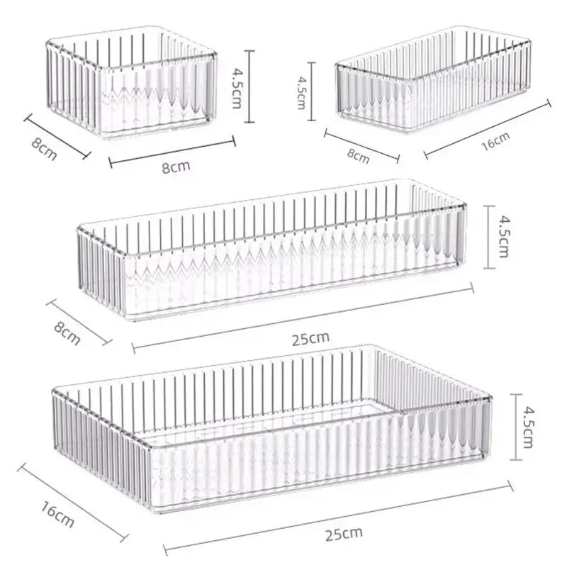 Transparent Desk Storage Organizer Box Daily Finds