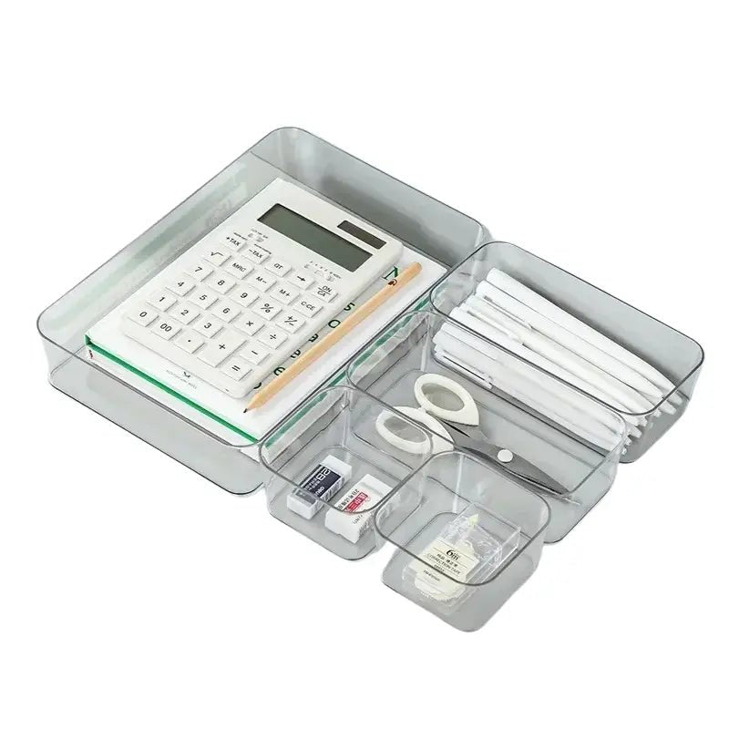 Transparent Desk Storage Organizer Box Daily Finds