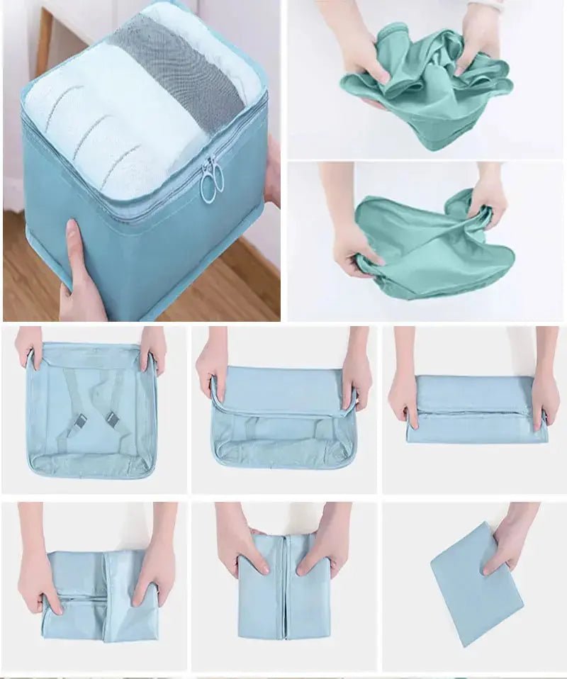 Travel Packing Cubes Set – 7/10 Pieces Daily Finds