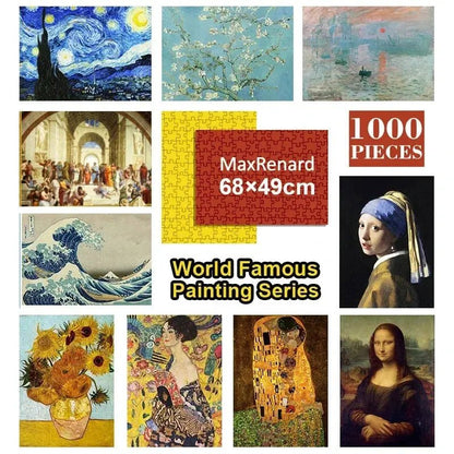 1000-Piece Animal Jigsaw Puzzle Rare Vault Co.