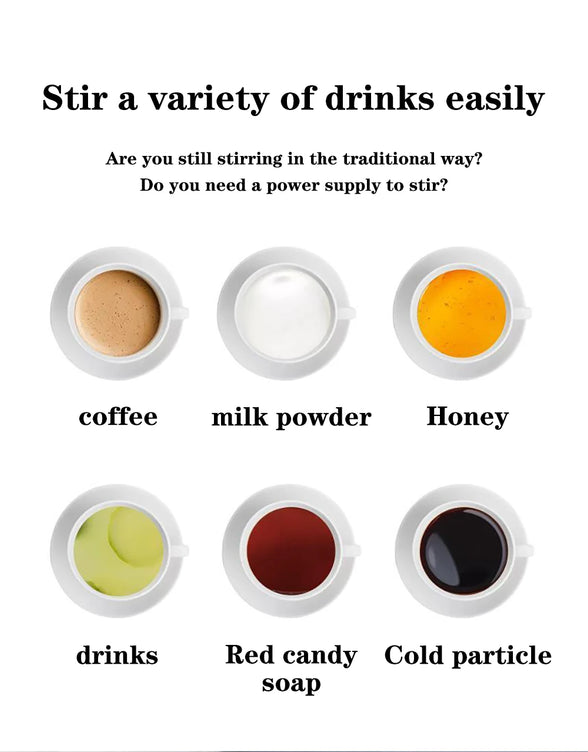 Self-Stirring Magnetic Coffee Mug