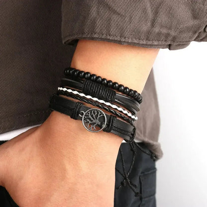 Tree of Life Men’s Bracelet Set Rare Vault Co.