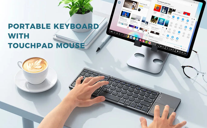 Foldable Bluetooth Keyboard