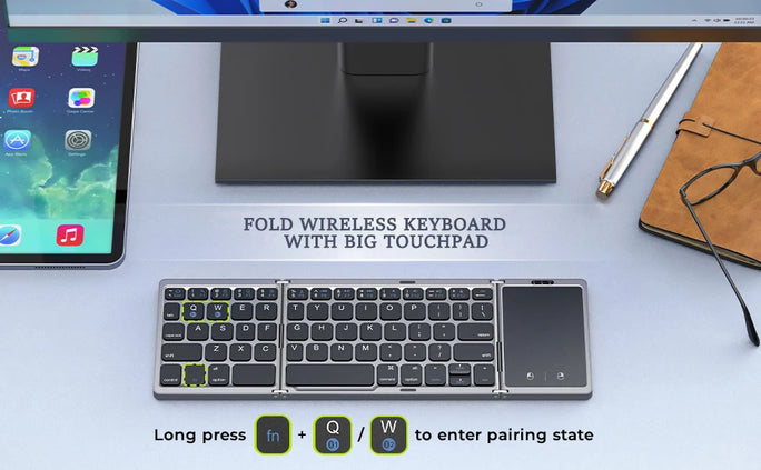 Foldable Bluetooth Keyboard