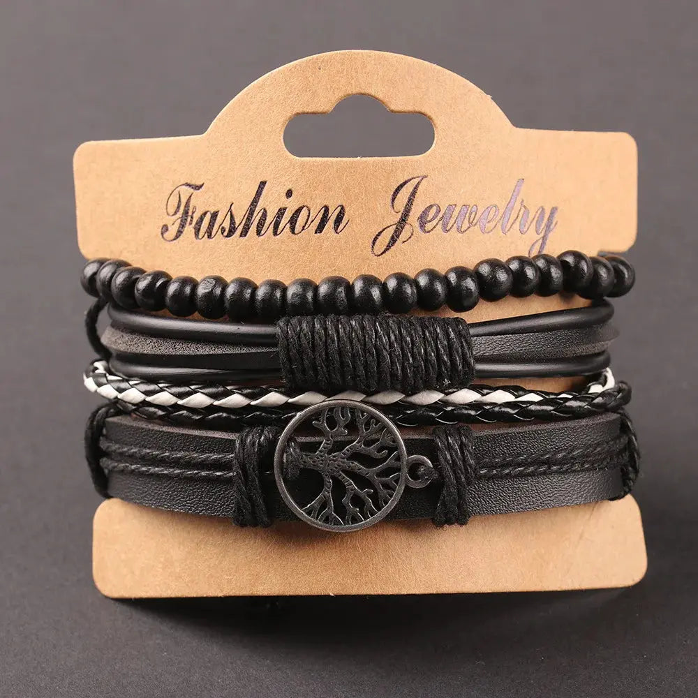 Tree of Life Men’s Bracelet Set Rare Vault Co.
