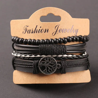 Tree of Life Men’s Bracelet Set Rare Vault Co.