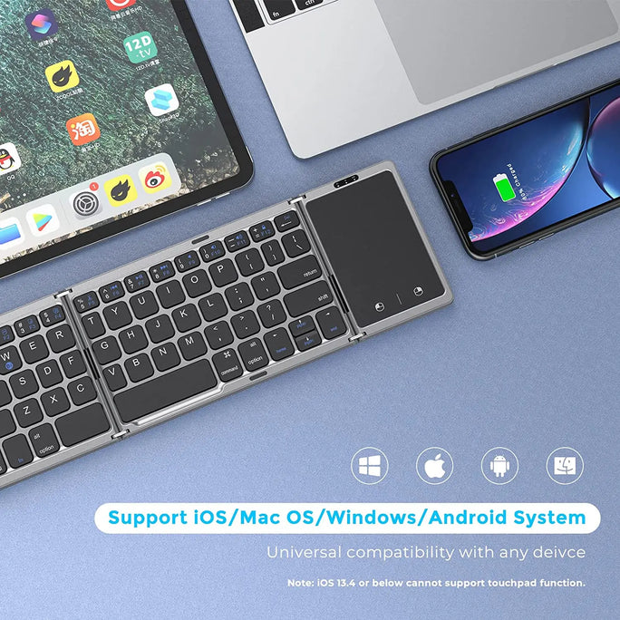 Foldable Bluetooth Keyboard