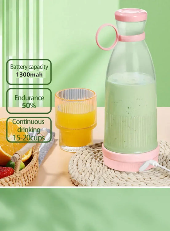 Portable USB Blender – 6-Blade Juicer Cup