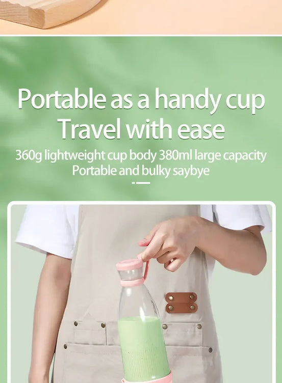 Portable USB Blender – 6-Blade Juicer Cup
