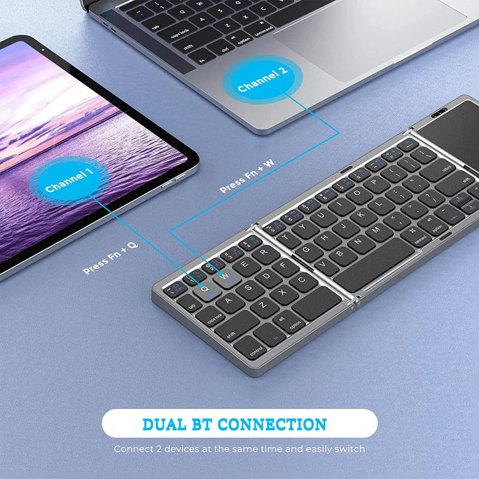 Foldable Bluetooth Keyboard
