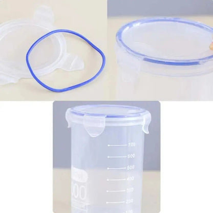 Airtight Transparent Food Jars Rare Vault Co.