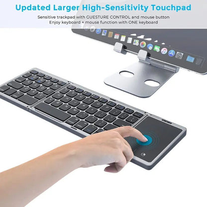 Foldable Bluetooth Keyboard Daily Finds