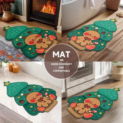 Gingerbread Christmas Doormat Rare Vault Co.