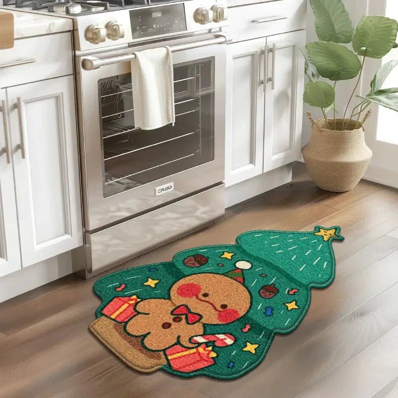 Gingerbread Christmas Doormat Rare Vault Co.
