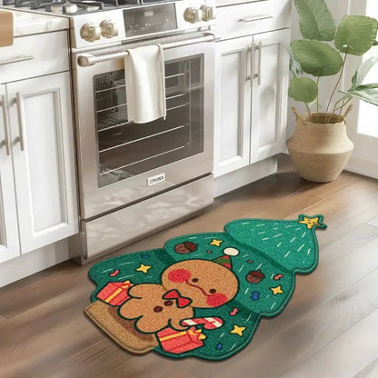 Gingerbread Christmas Doormat Rare Vault Co.