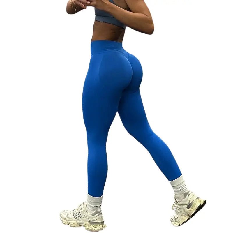 High-Waist Seamless Yoga Leggings Rare Vault Co.