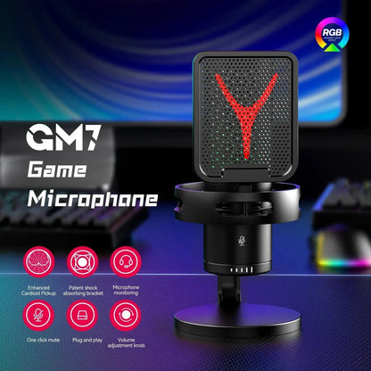 Professional RGB Gaming Microphone Rare Vault Co.