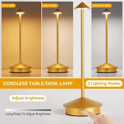 Rechargeable LED Table Lamp Rare Vault Co.