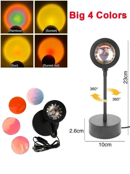 Sunset Projection Lamp Daily Finds