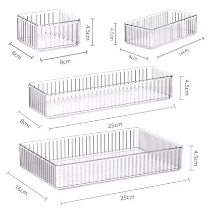 Transparent Desk Storage Organizer Box Daily Finds