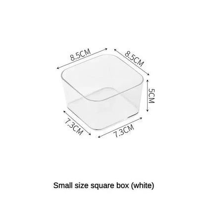 Transparent Desk Storage Organizer Box Daily Finds