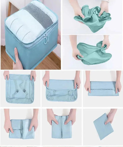Travel Packing Cubes Set – 7/10 Pieces Daily Finds