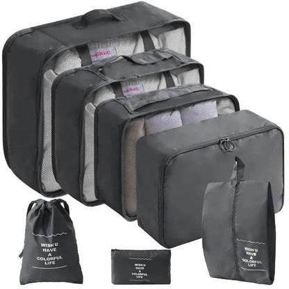 Travel Packing Cubes Set – 7/10 Pieces Daily Finds